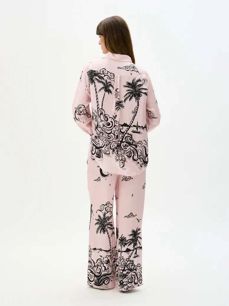 Roame Monroe Tie Shirt Ciao Rosa