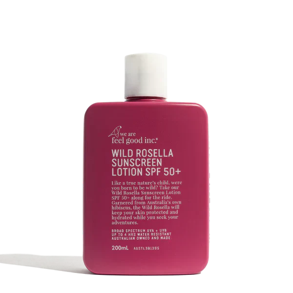 We Are Feel Good Inc Wild Rosella Sunscreen SPF 50+ 200ml