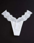 Nude Theory Lace G String White