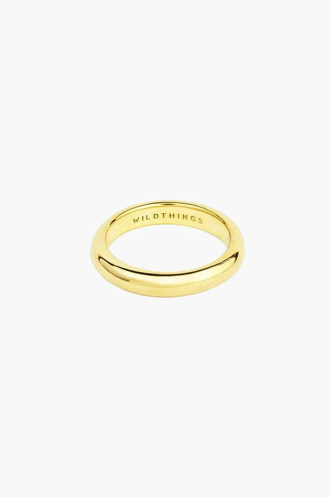 Wildthings Pebble Ring Gold