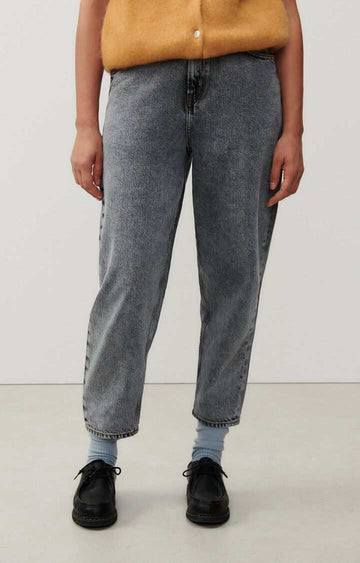 American Vintage Big Carrot Jeans Yopday  Black Salt and Pepper.