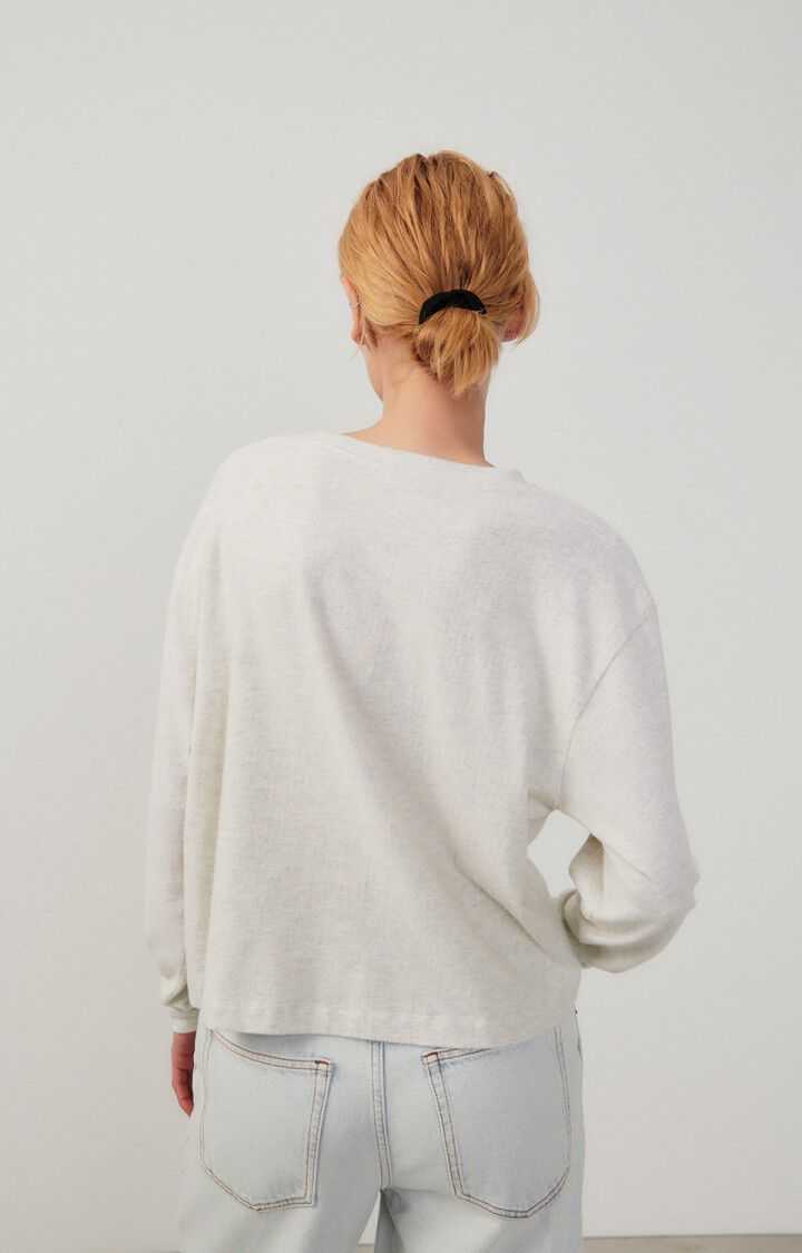 American Vintage Ypawood Womens T Shirt Heather Grey