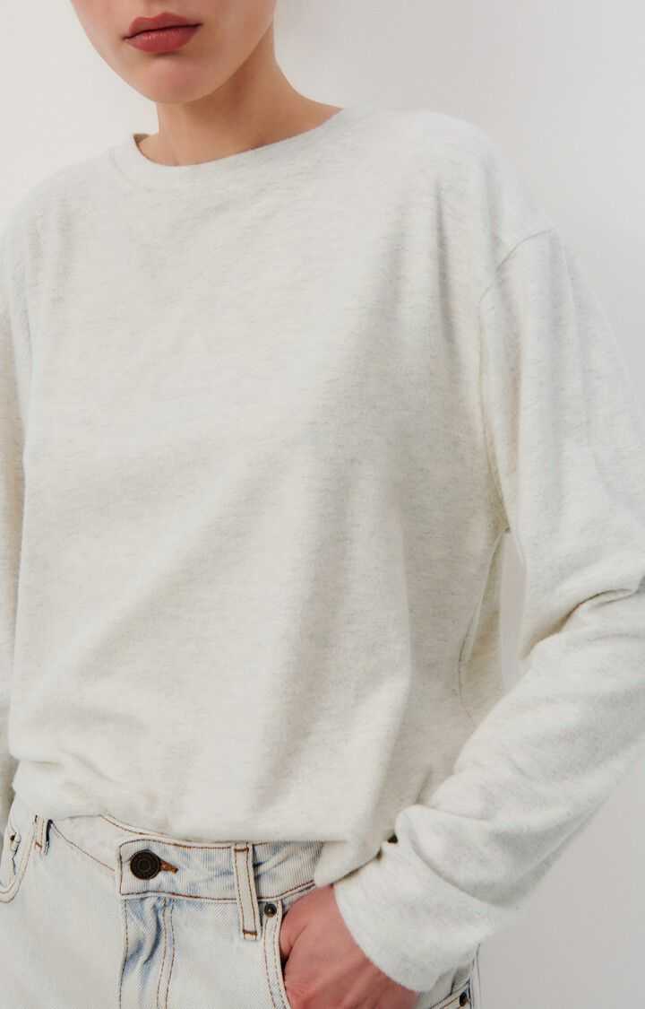 American Vintage Ypawood Womens T Shirt Heather Grey