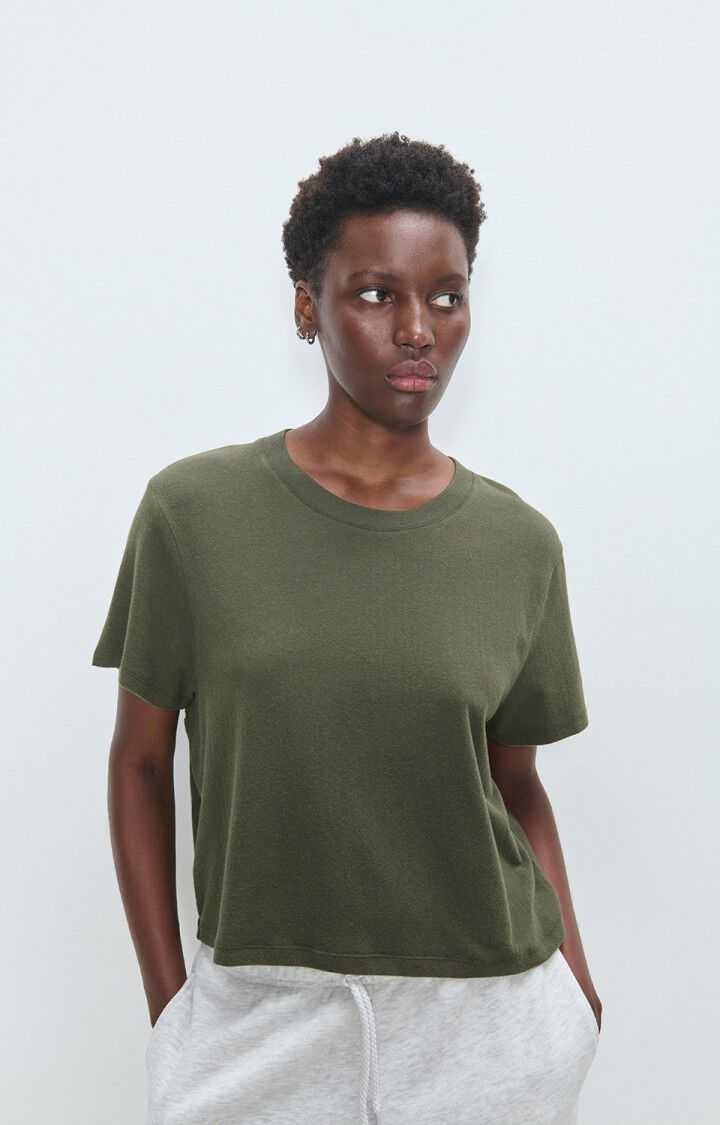 American Vintage Ypawood T Shirt Copse Melange