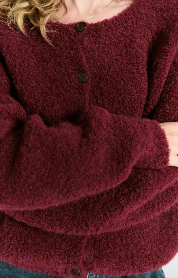 American Vintage Zolly Cardigan Pomegranate Melange