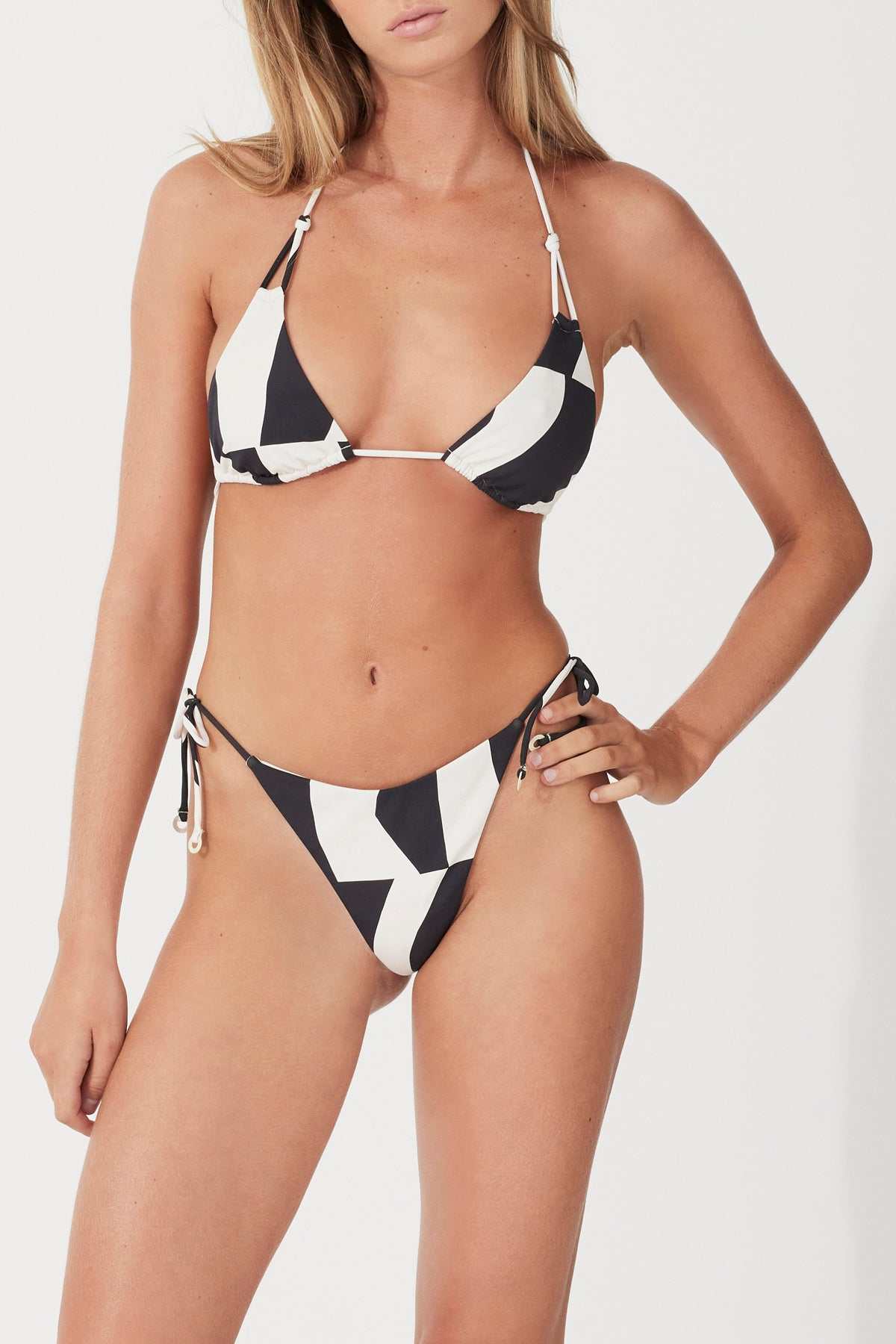 Zulu and Zephyr Curve Tie Thong Brief Splice