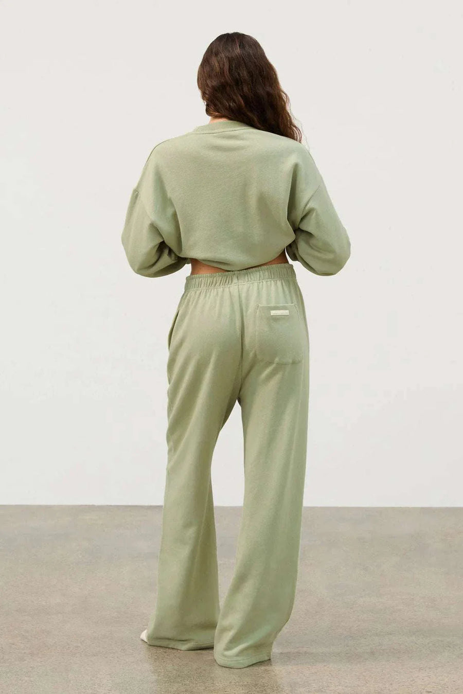 Zulu and Zephyr Fleece Sport Sweat Pant Eucalyptus