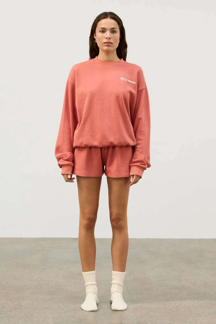Zulu and Zephyr Fleece Sport Sweat Shirt Banksia