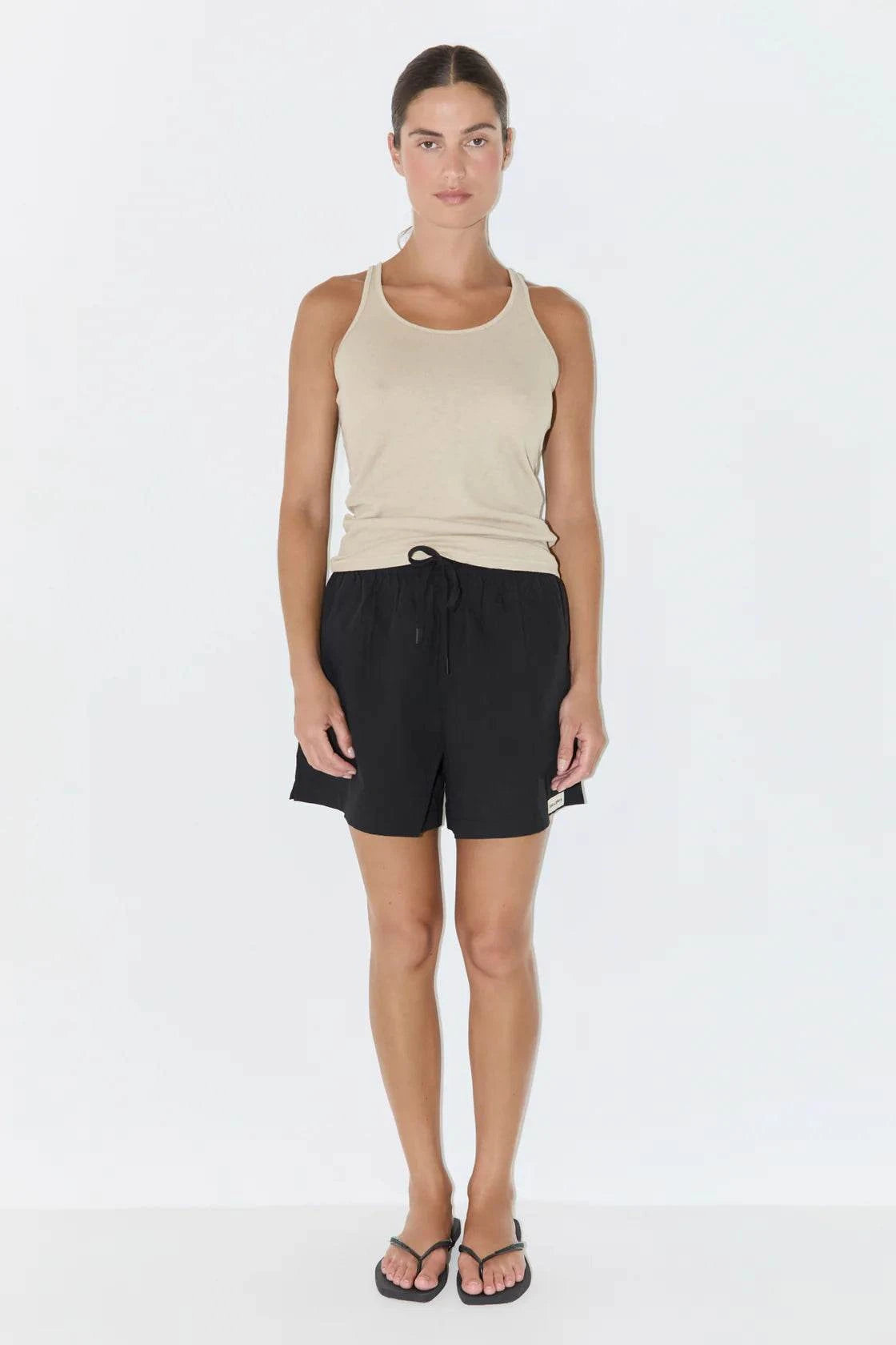 Zulu and Zephyr Rib Hemp Jersey Tank Husk