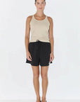Zulu and Zephyr Rib Hemp Jersey Tank Husk