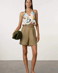 Zulu and Zephyr Tailored Twill Short Olive