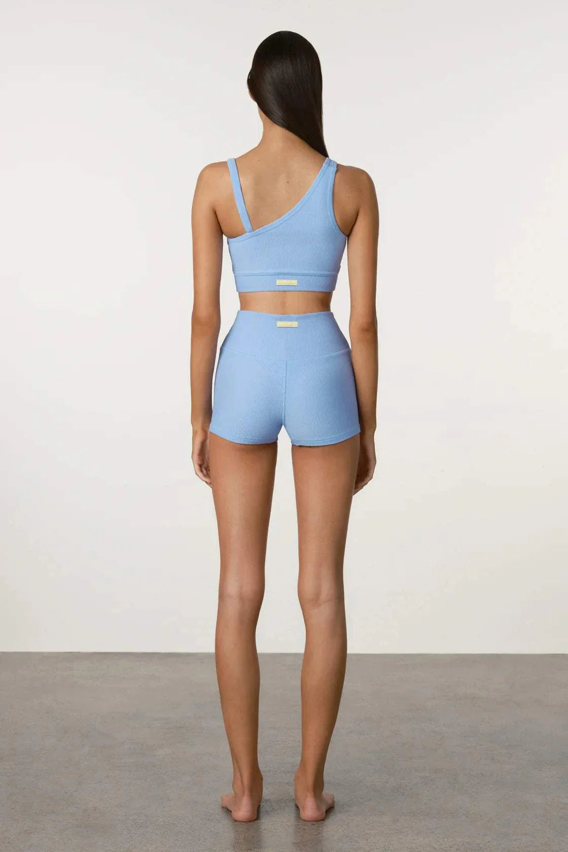 Zulu and Zephyr Waffle 2 Inch Bike Short Ocean Blue