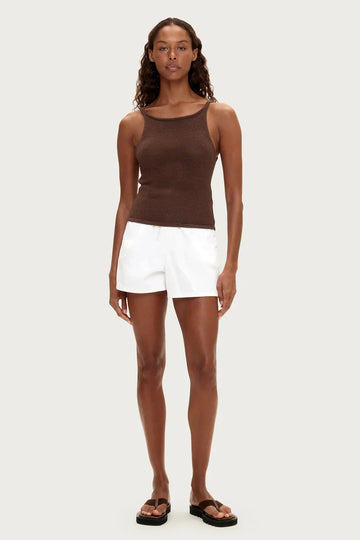 Zulu and Zephyr Organic Denim Short White