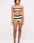 Zulu and Zephyr Waisted Full Brief Tye Dye Stripe