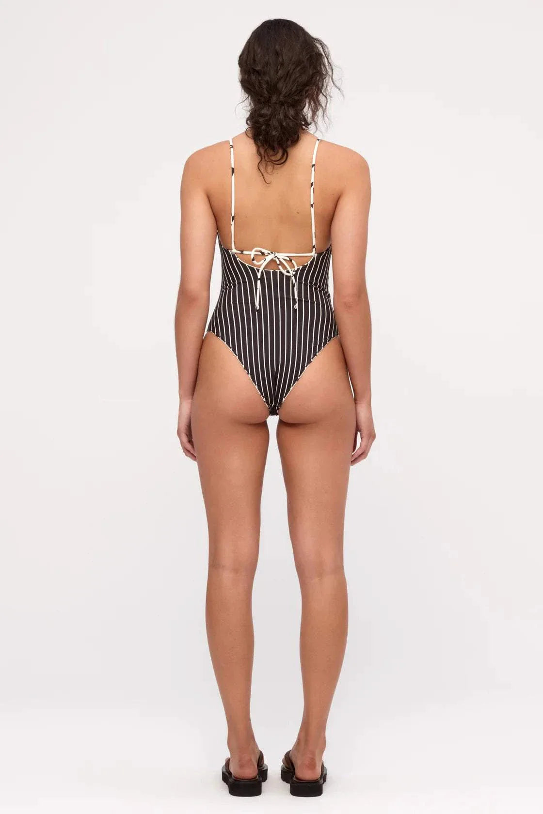 Zulu and Zephyr Reversible One Piece Cream Flower