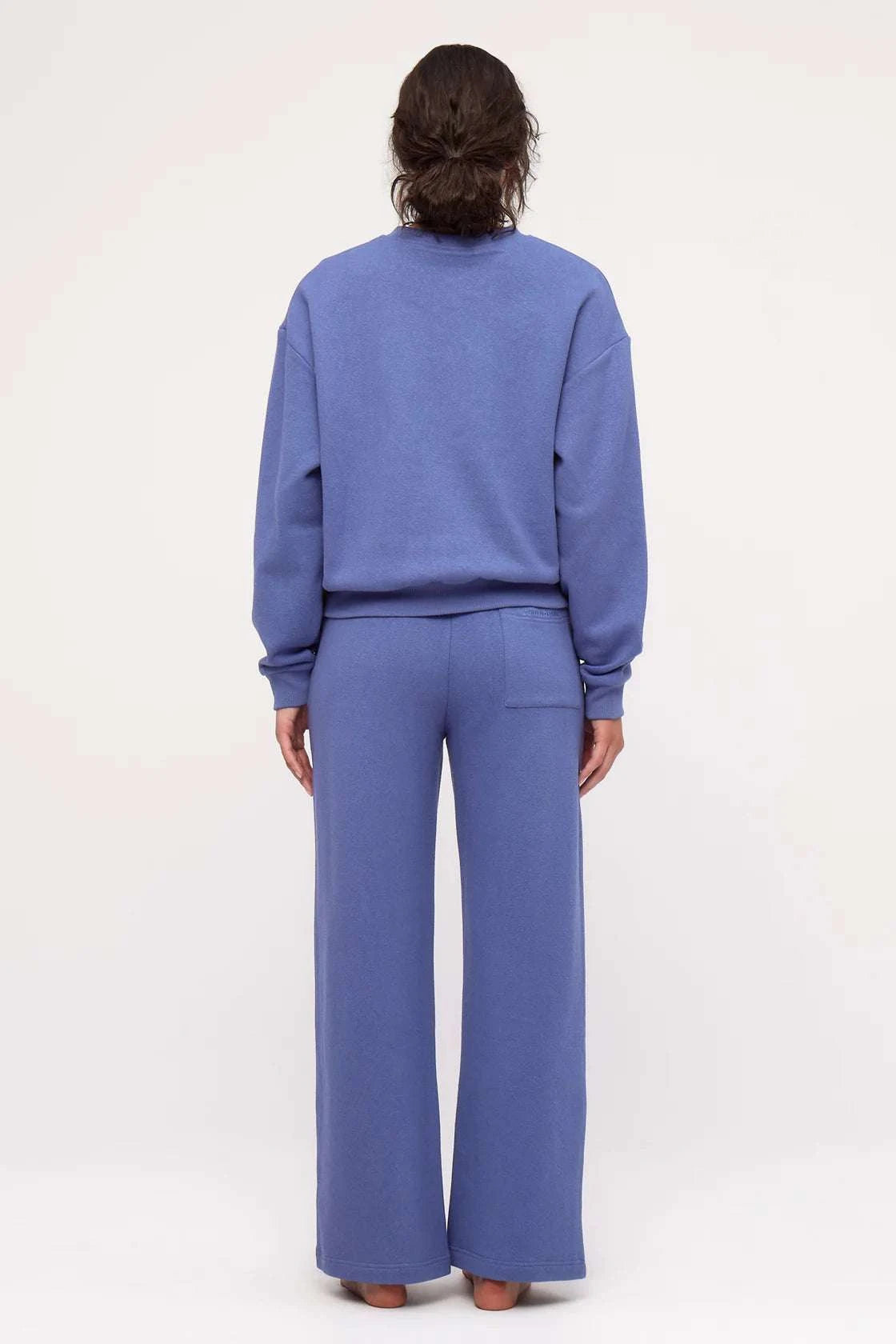 Zulu and Zephyr Fleece Sport Sweatpant Blue Solid