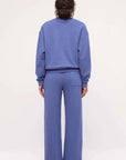 Zulu and Zephyr Fleece Sport Sweatpant Blue Solid
