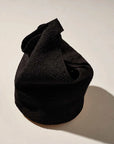 Zulu and Zephyr Raffia Bucket Bag Black