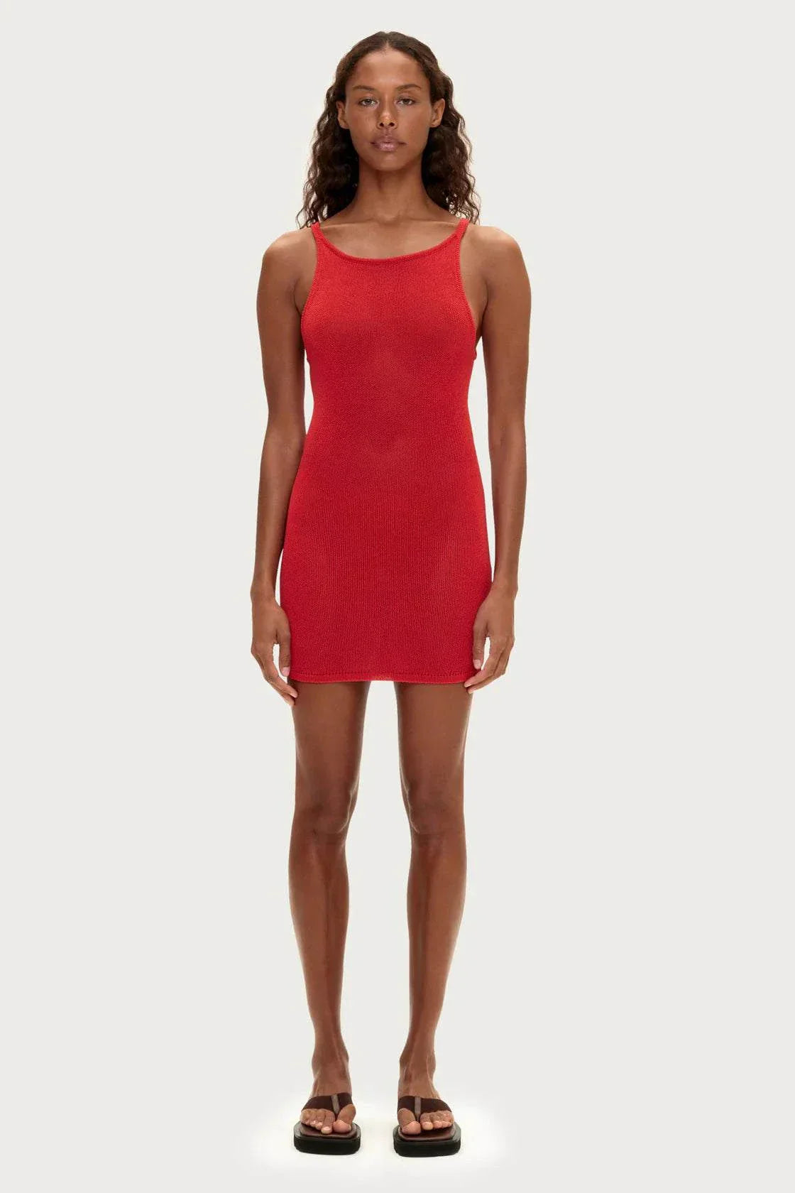 Zulu and Zephyr Textured Knit Red