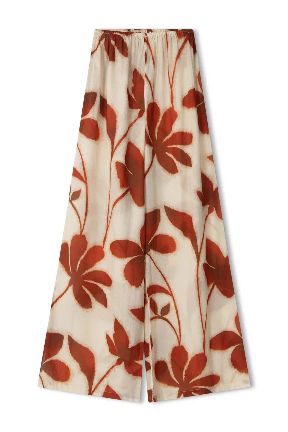 Zulu and Zephyr Cotton Pant Ruby Floral