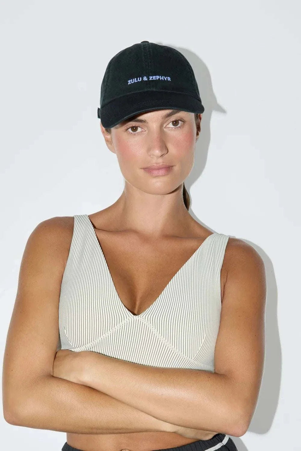 Zulu and Zephyr Canvas Cap Blue Black