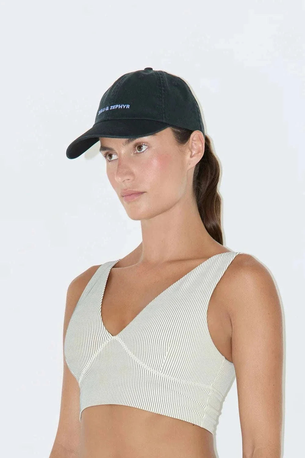 Zulu and Zephyr Canvas Cap Blue Black