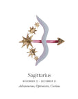 By Charlotte You Are Magic Zodiac Necklace Sagittarius Sterling Silver
