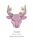 By Charlotte Vermeil You Are Magic Zodiac Necklace Taurus Gold