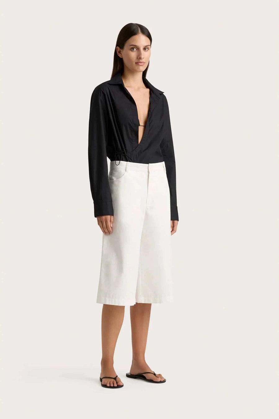 Faithfull The Brand Alliste Shirt Black