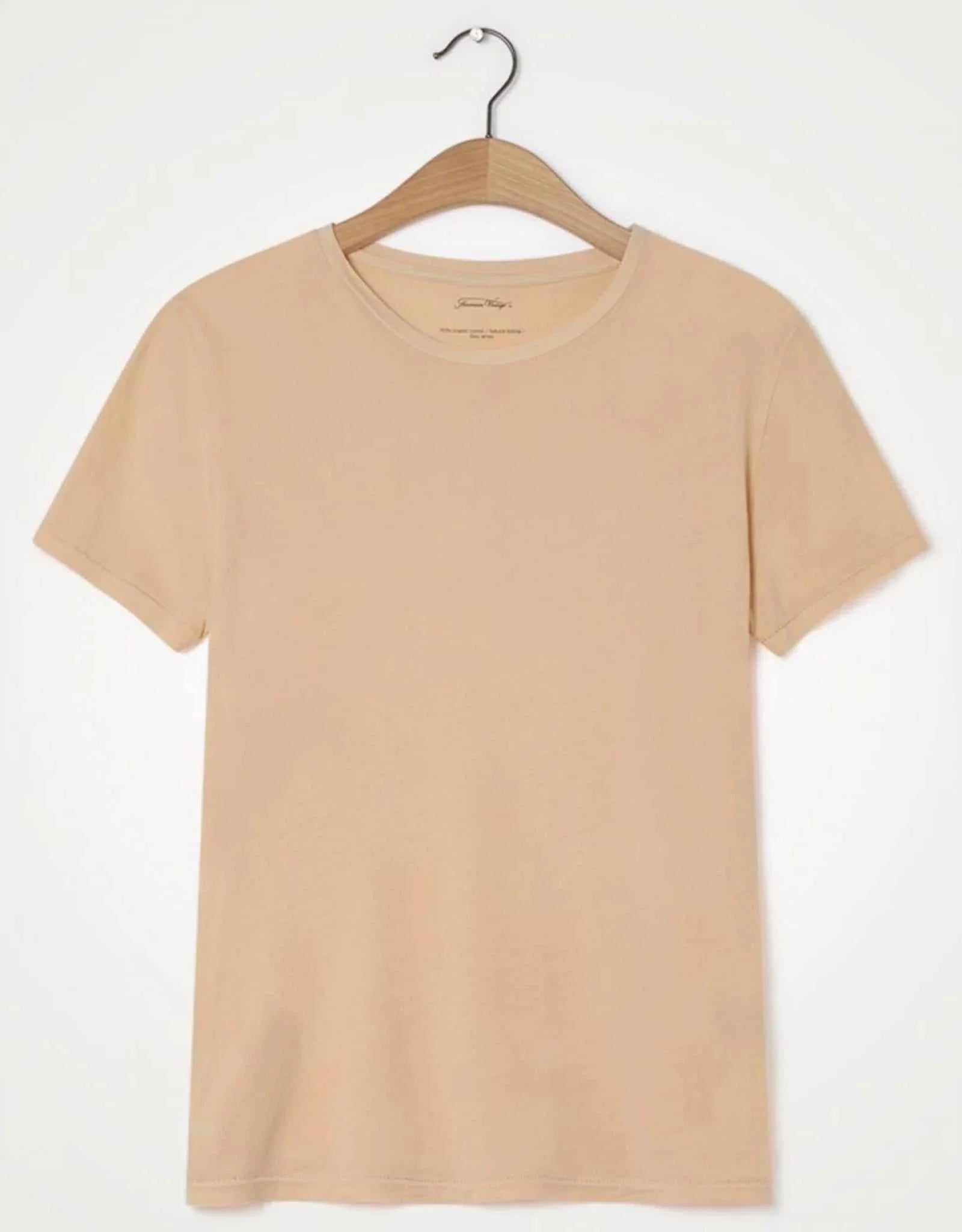 American Vintage Vegiflower T Shirt Biscuit