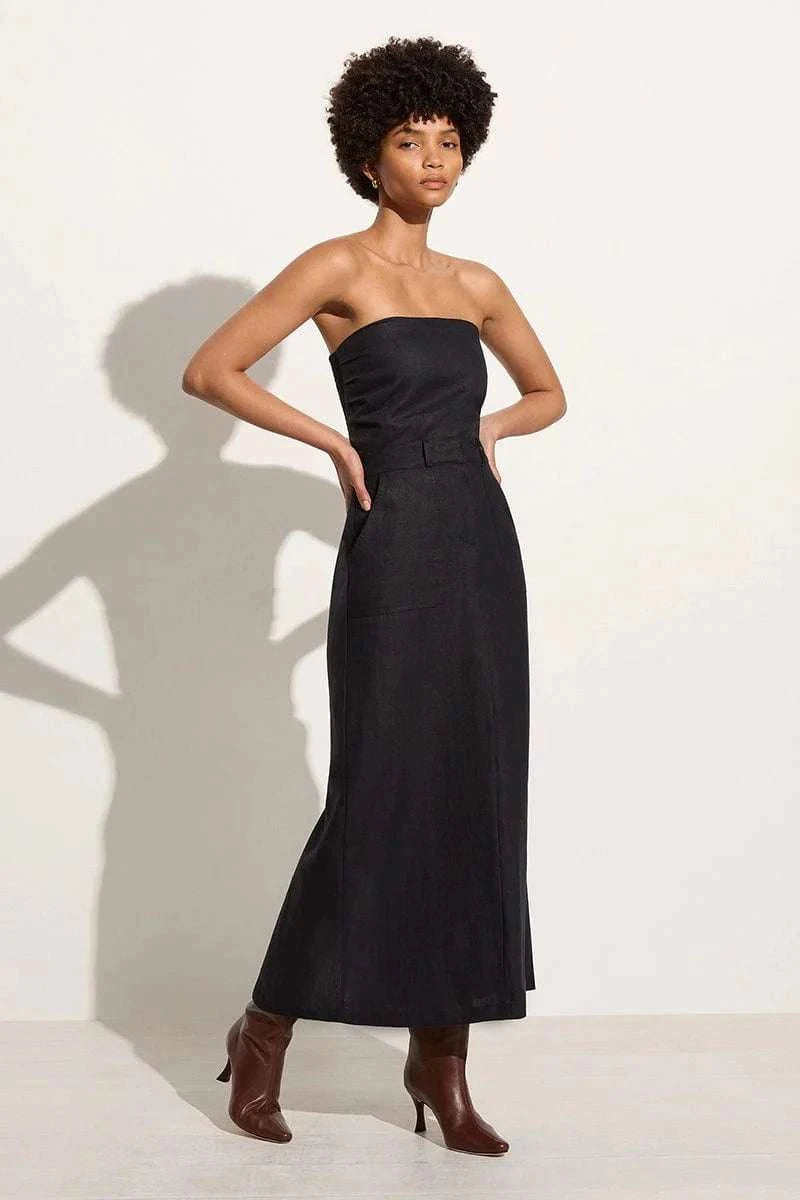 Brand Amreli Maxi Skirt Black