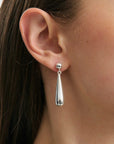 Anna Rossi Drop Earring Light Silver