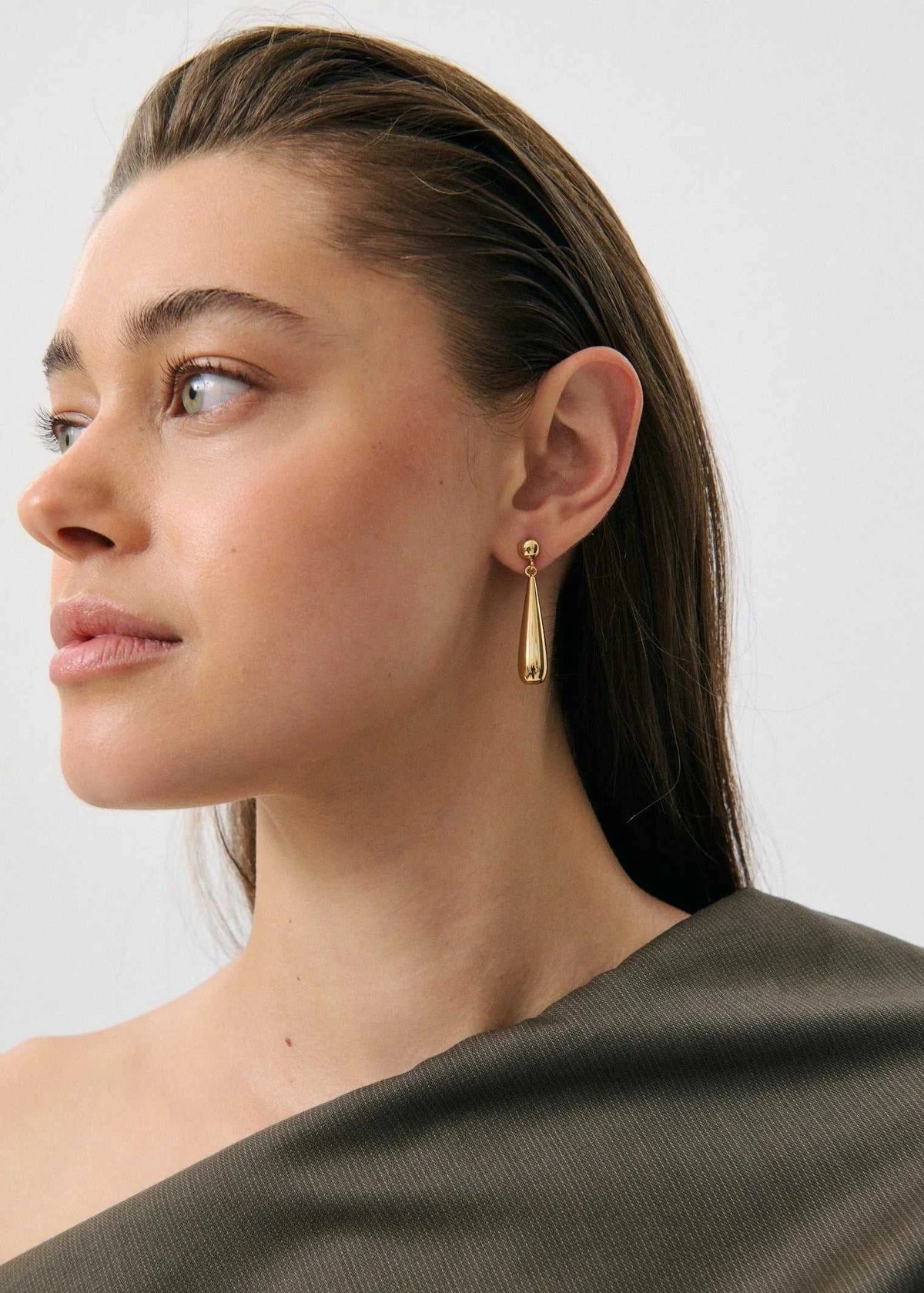 Anna Rossi Drop Earring Gold