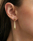 Anna Rossi Drop Earring Gold