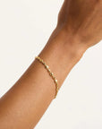 By Charlotte 18k Gold Vermeil Path to Harmony Bracelet