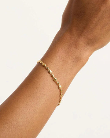 By Charlotte 18k Gold Vermeil Path to Harmony Bracelet