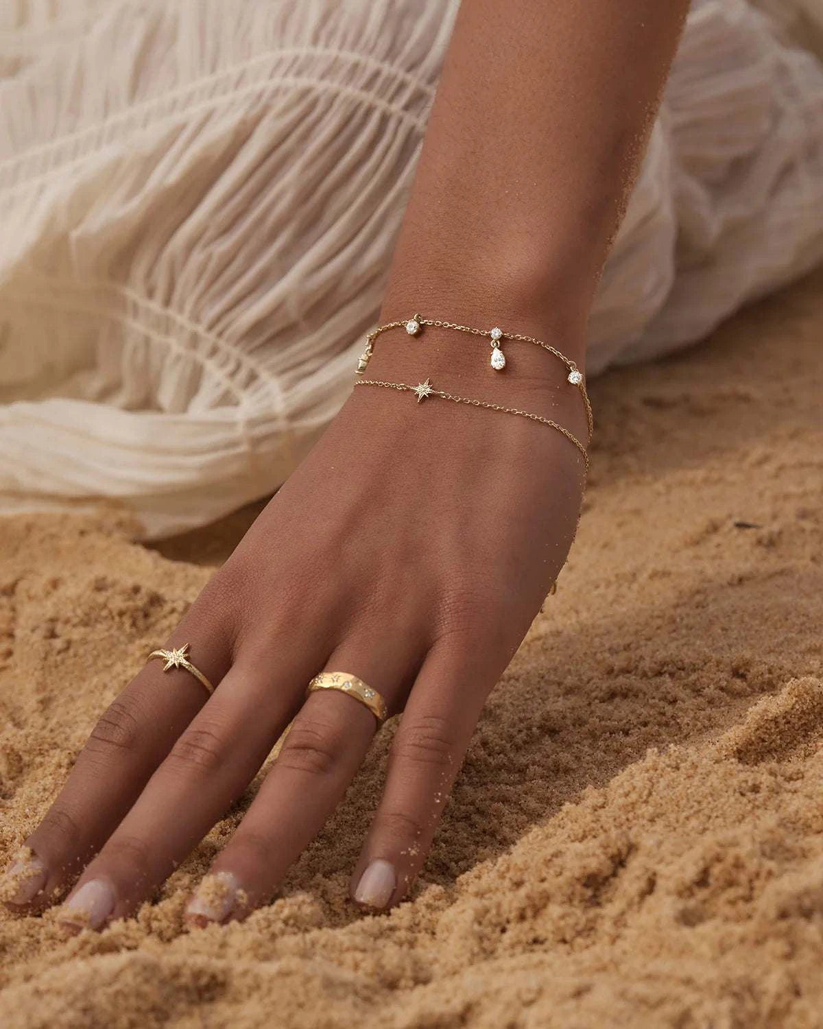 By Charlotte Starlight Bracelet 18kt Gold Vermeil