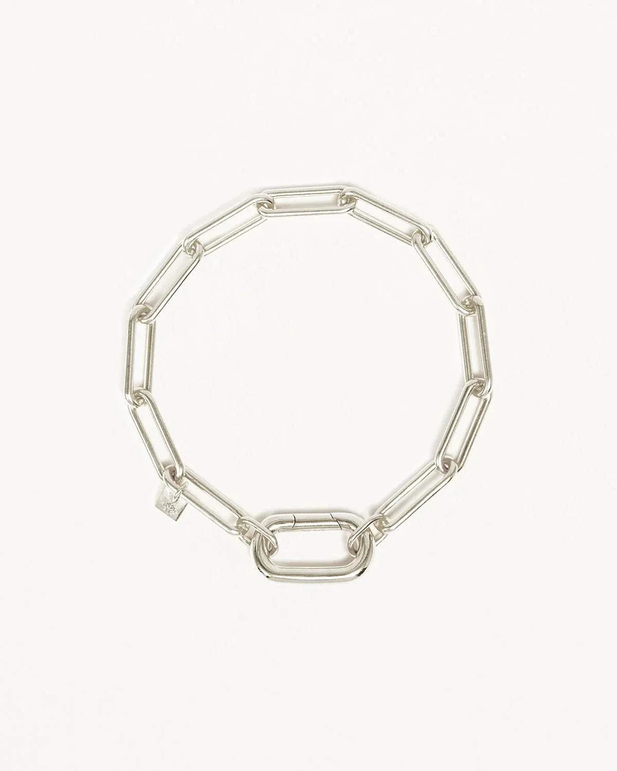 By Charlotte With Love Annex Link Bracelet 17cm Sterling Silver