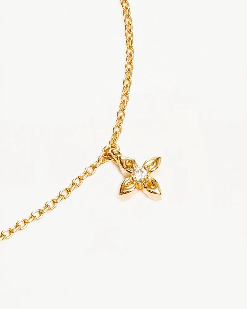 By Charlotte Live in Peace Bracelet Gold Vermeil