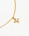 By Charlotte Live in Peace Bracelet Gold Vermeil