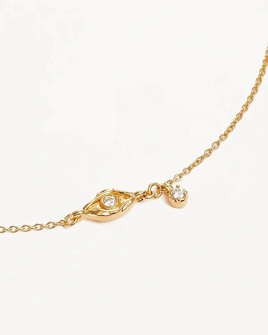 By Charlotte 18k Gold Vermeil I Am Protected Bracelet