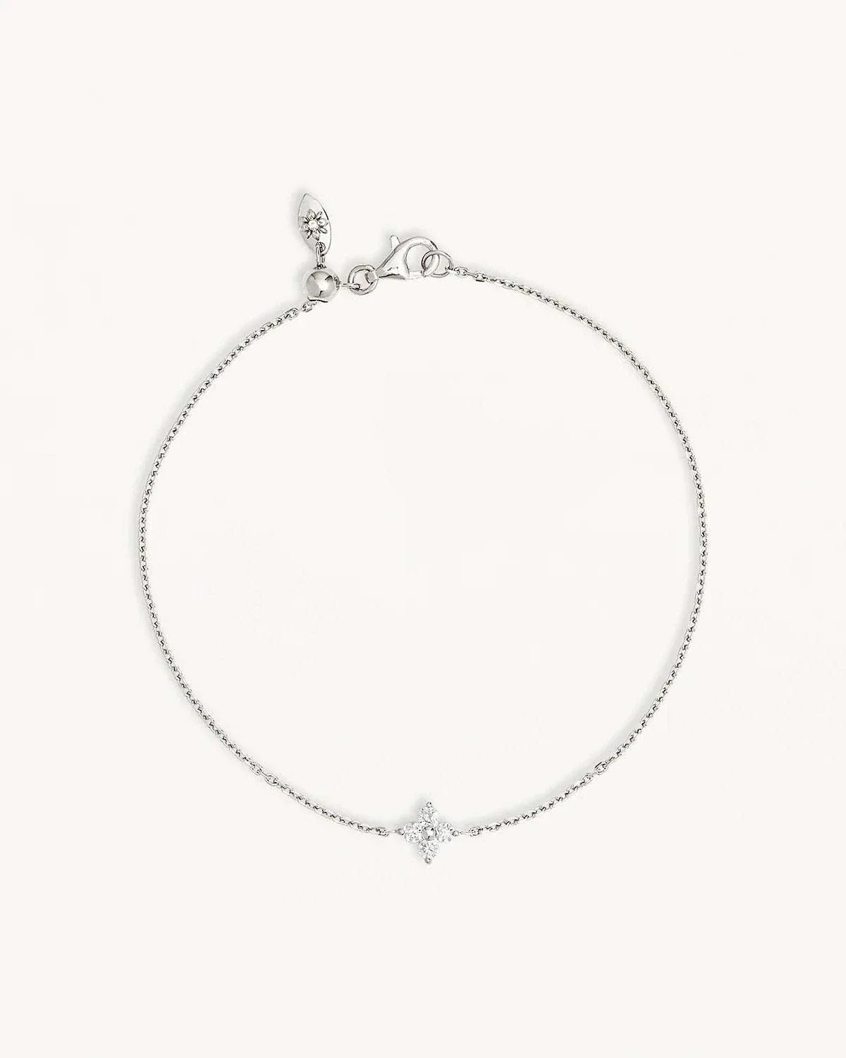 By Charlotte Crystal Bloom Bracelet Sterling Silver