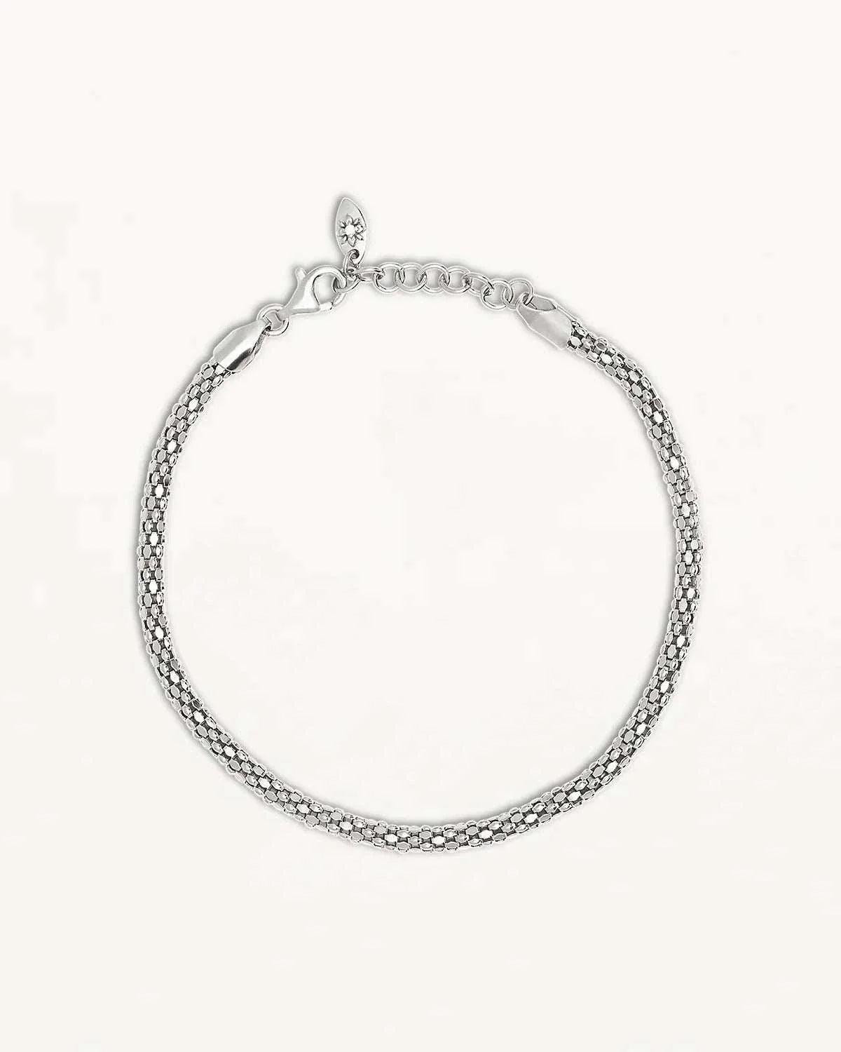 By Charlotte Sparkle Chain Bracelet Sterling Silver