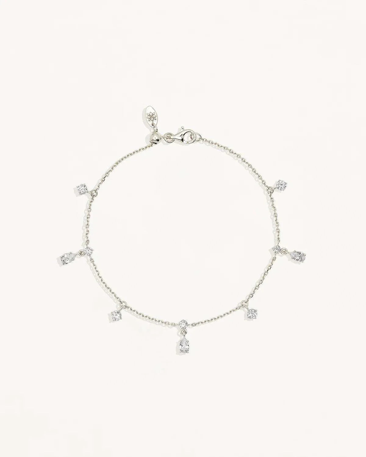 By Charlotte No Rain No Flowers Bracelet Sterling Silver
