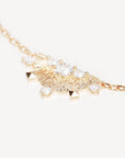 By Charlotte Lotus Rain Bracelet 18k Gold Vermeil