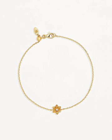 By Charlotte Bloom Within Lotus Bracelet 18kt Gold Vermeil