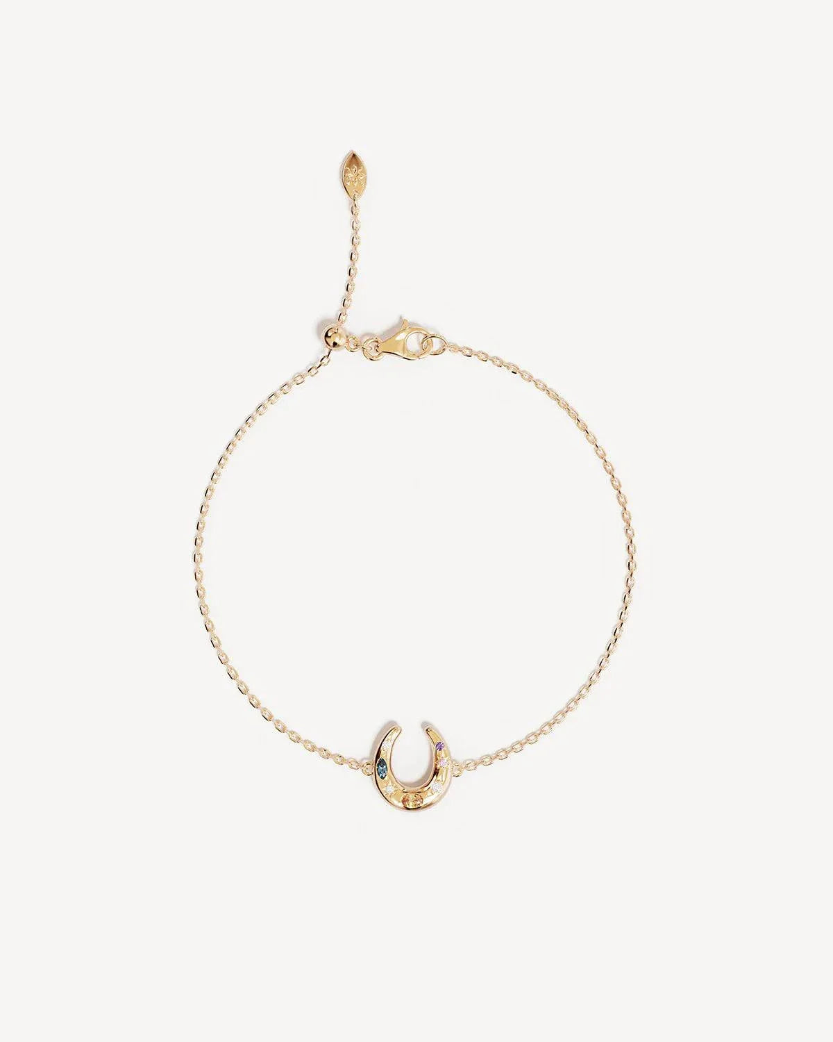 By Charlotte Lucky Horseshoe Bracelet 18k Gold Vermeil