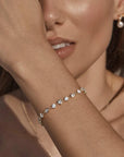 By Charlotte Dream Lover Tennis Bracelet 18k Gold Vermeil
