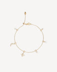 By Charlotte Celestial Skies Charm Bracelet 18k Gold Vermeil