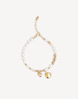 By Charlotte Love Unbound Pearl Bracelet 18k Gold Vermeil